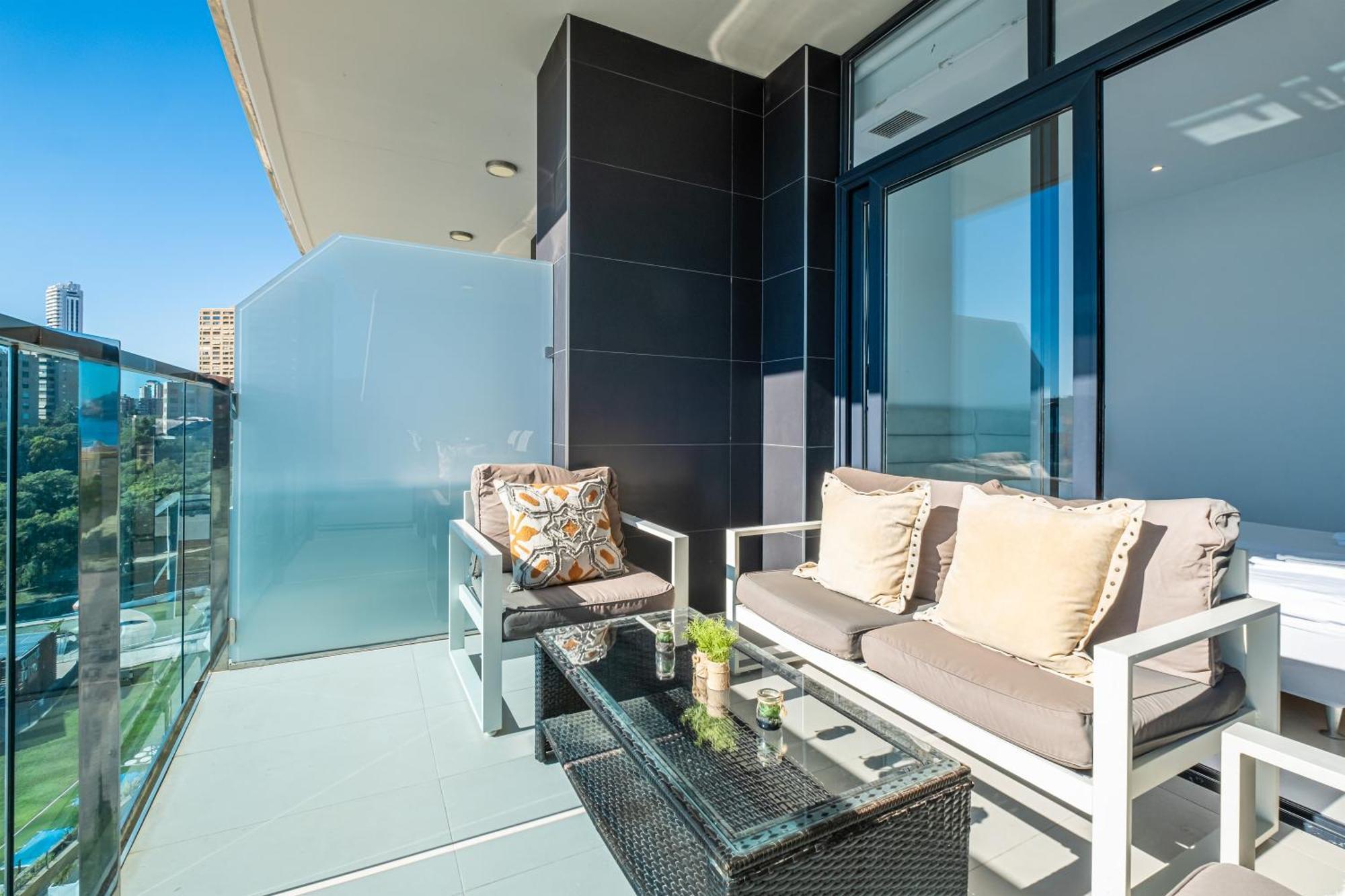 Sunset Drive Resort Apartment 4-8 Poniente Beach Benidorm Buitenkant foto